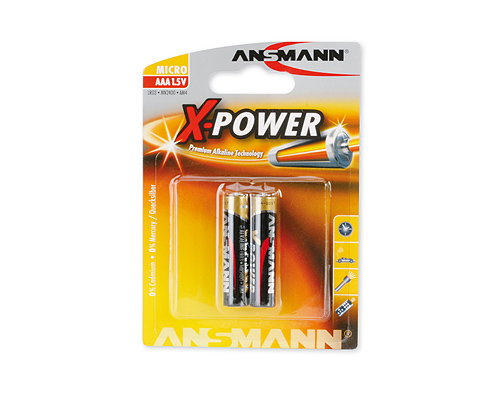 ANSMANN Pin ALKALINE X-Power AAA LR03 - 5015603
