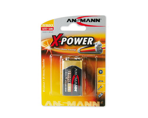 ANSMANN Pin ALKALINE X-Power E-Block 9V - 5015643