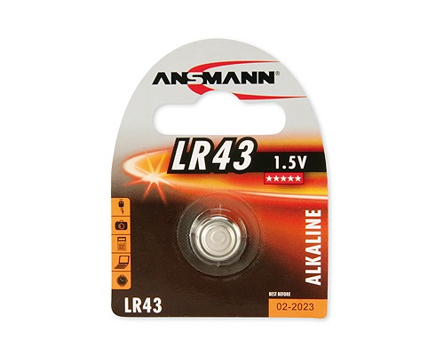 ANSMANN Pin ALKALINE Alkaline LR43 - 5015293 